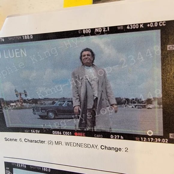 Bespoke RARE Cashmere Top Coat worn by Ian McShane in American Gods - Picture 13 of 15